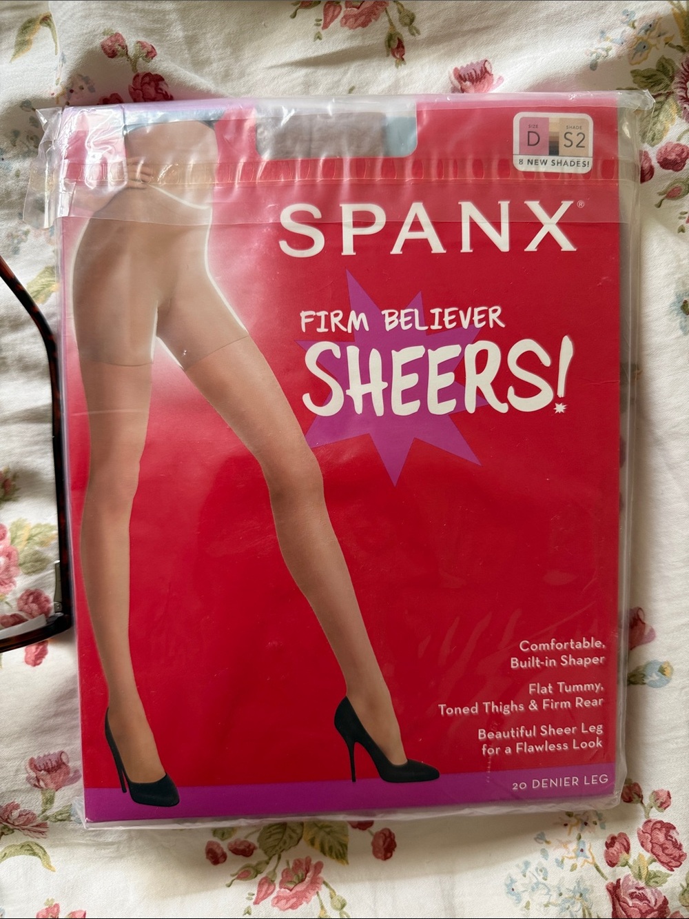 SPANX Firm Believer Sheers - Nude Sheer Tights D S2 NWT